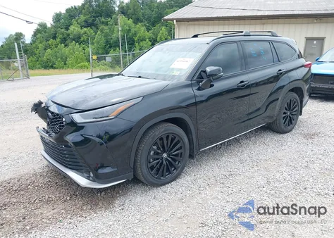 2023 Toyota Highlander Xse из США, поврежденный, VIN 5TDKDRBH9PS507815